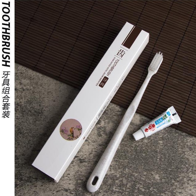 酒店宾馆客房洗漱用品居家待客户外旅游套装鸟语花香系列, 牙具50套