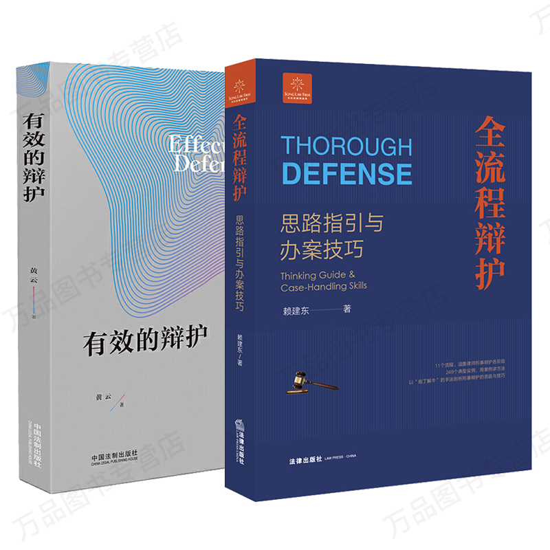 全流程辩护:思路指引与办案技巧+有效的辩