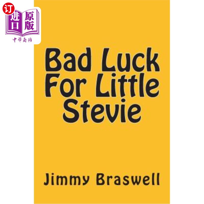 海外直订bad luck for little stevie 小史蒂夫运气不好