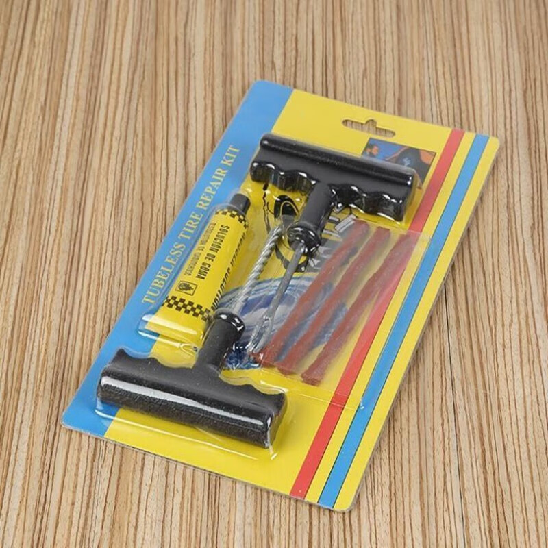旭杉斯柯立芝汽车补胎工具套装轮胎摩托电动车补胎工具补胎胶条快速