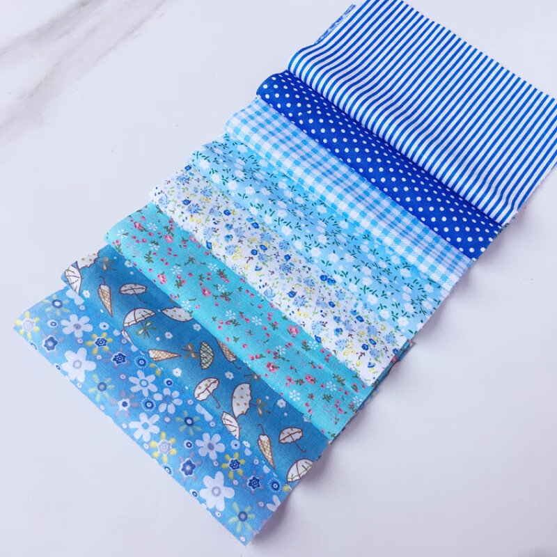 百家被布料 花布花布料布料批发百家被特碎布纯棉布料新手拼布小布组