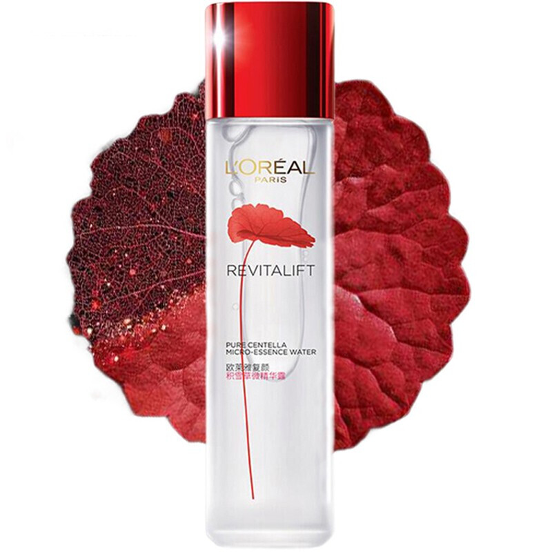 欧莱雅(loreal)复颜积雪草微精华露修护保湿抗皱提拉紧致舒缓透亮爽肤