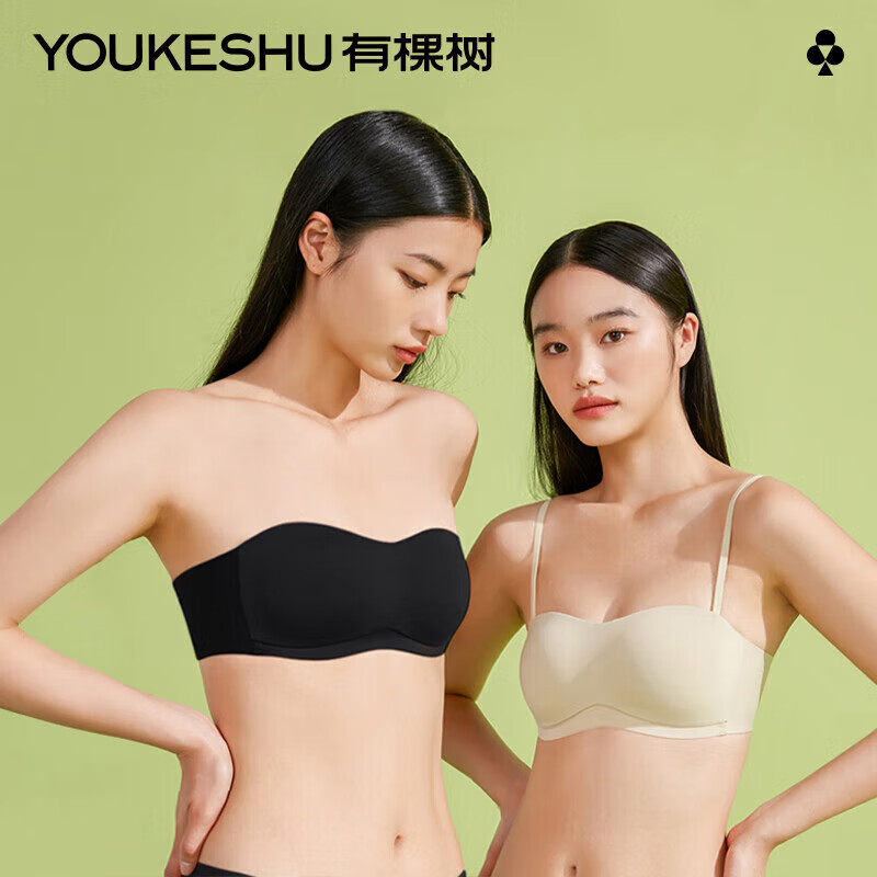 有棵树女士内衣无肩带薄款文胸小胸聚拢防滑裹胸隐形抹胸 白色 L怎么样,好用不?