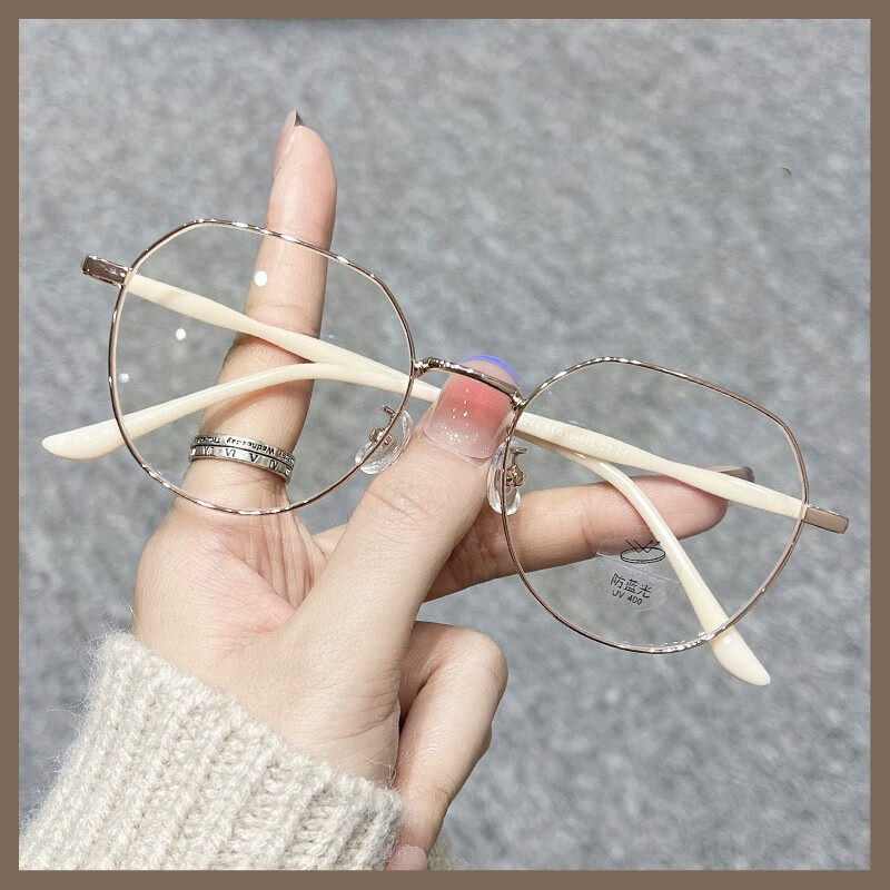 Jesmoor���������۾���Ů���泱�����ж���Բ�����������۾��� õ��ɫ�� ����+1.61����������澵Ƭ 79Ԫ