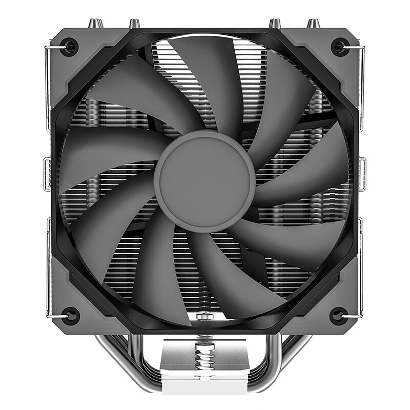 ID-COOLING SE-50 五热管双风扇镀镍塔式侧吹CPU散热器 多平台金属扣具温控高风压性能版风扇