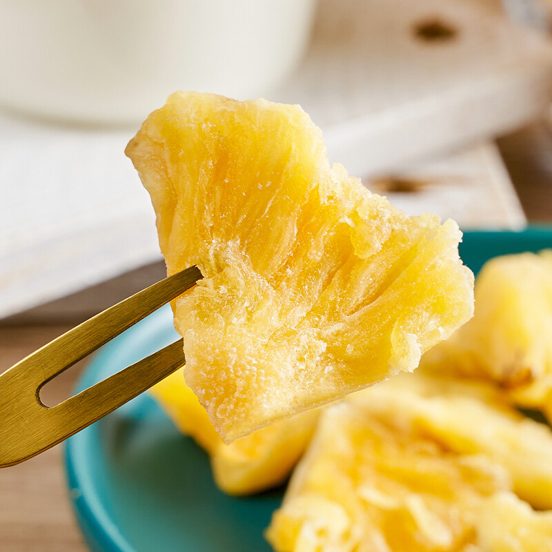 味巴哥菠萝片干水果干散装原味果脯蜜饯干果零食波 【半斤】酸甜菠萝