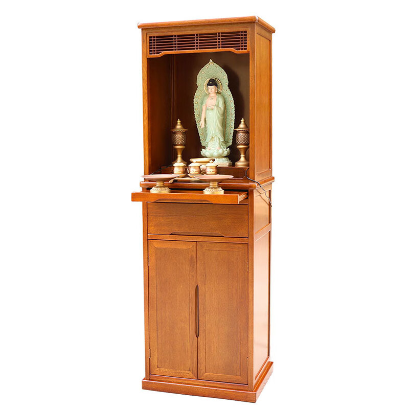 书慧木业新中式佛柜立柜财神供台神台神楼仙家供台保家仙柜地主柜神柜