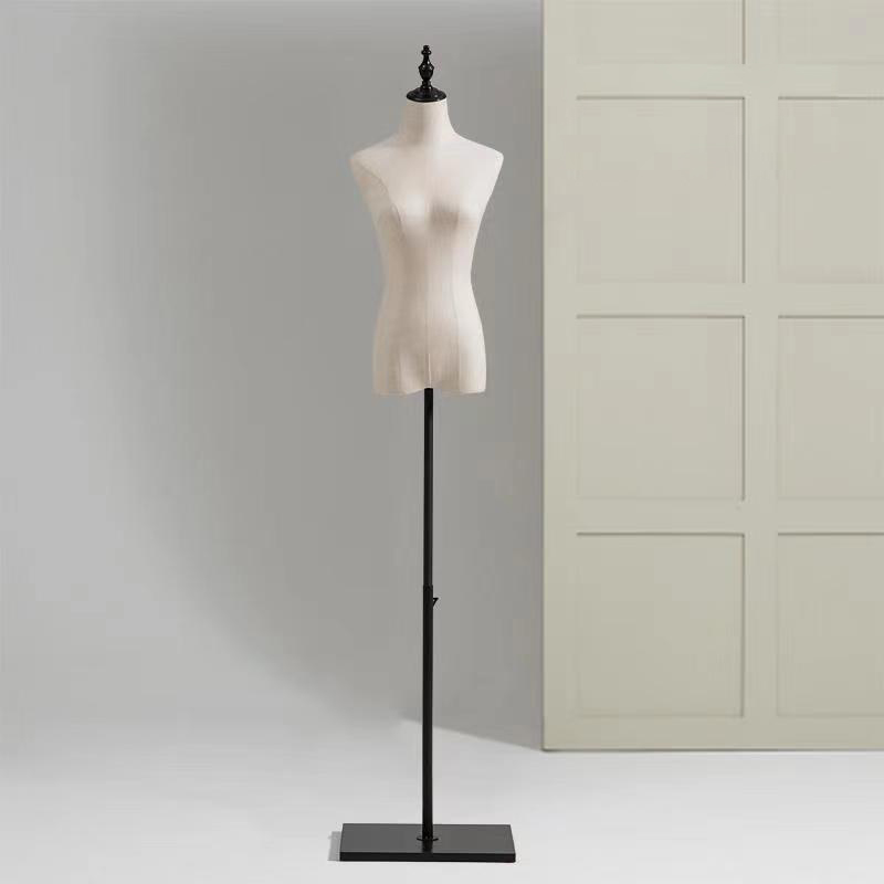 定制适用服装店女模特架子婚纱橱窗假人体模型半身女装模特道具展示架