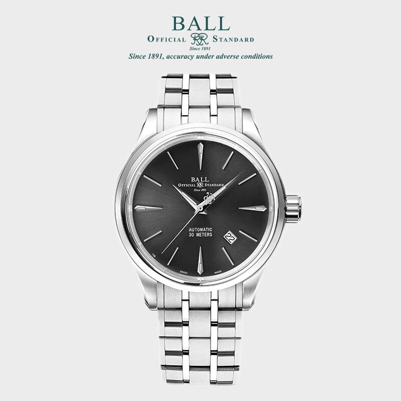 波尔表(ball) 瑞士机械表 铁路传承系列904l列车传奇 男表40mm  透视