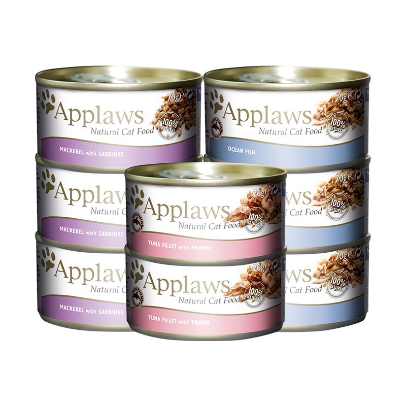 APPLAWS爱普士猫零食和罐头组合装，高品质的选择