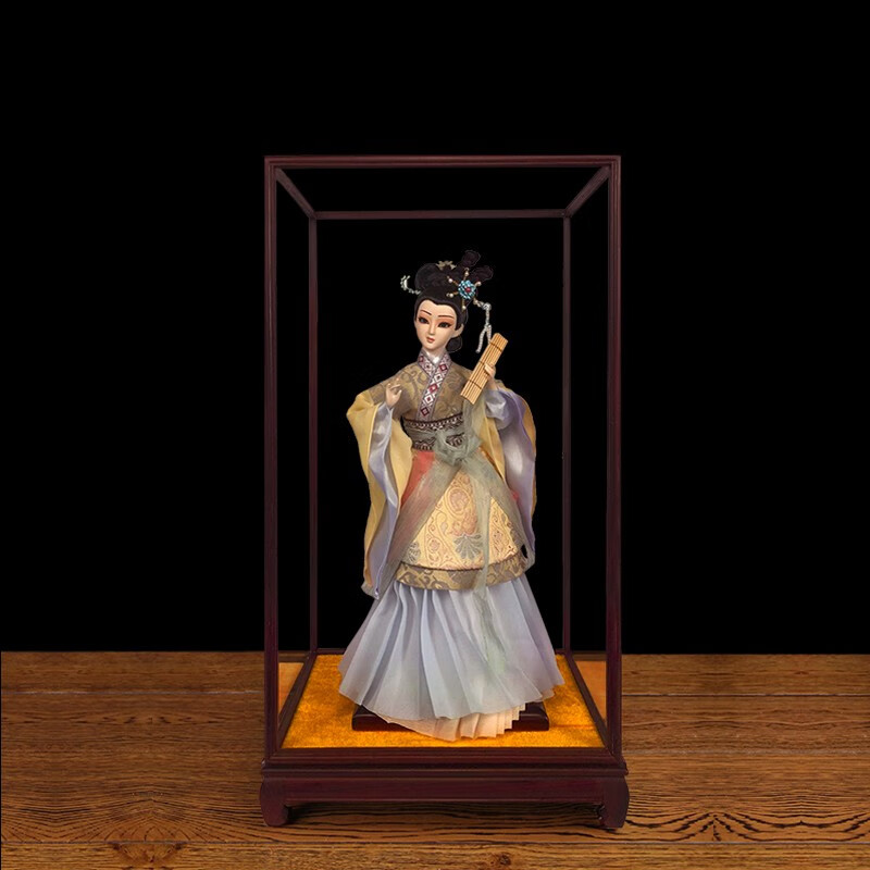 中国特色工艺品北京娟人娃娃中国风古代四大才女人偶书房桌面摆件装饰
