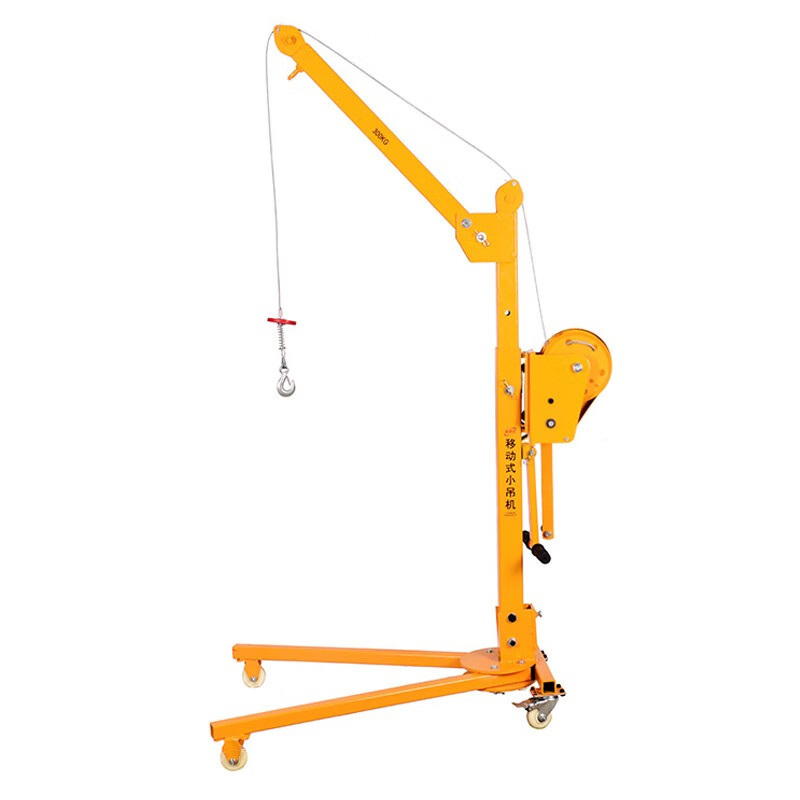 尚留鑫 小型吊机手摇起重机可折叠吊车 300公斤