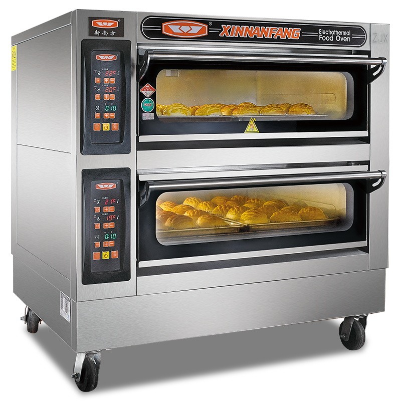 PTJ新南方YXD-40CI电脑版二层四盘电烤箱商用电烤炉面包披萨
