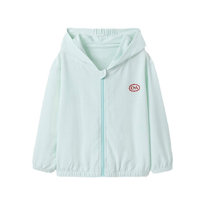 C&A儿童夏季防晒衣轻薄衣薄透气散热男女童海边防晒服 绿色 100使用感如何?