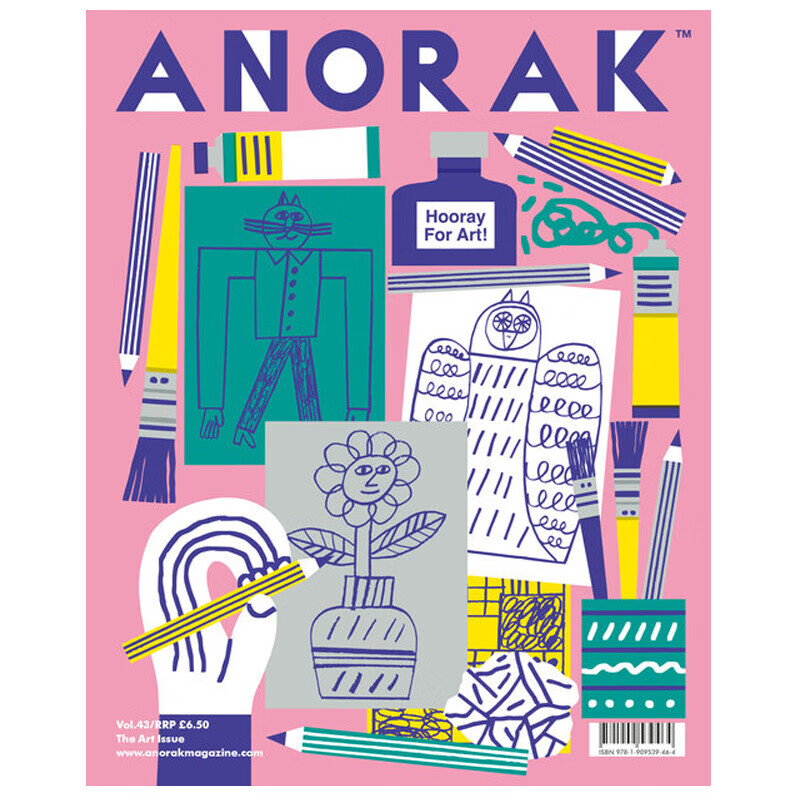 【包邮】【订阅】anorak 英国英文原版 儿童杂志 年订4期原版期刊善本