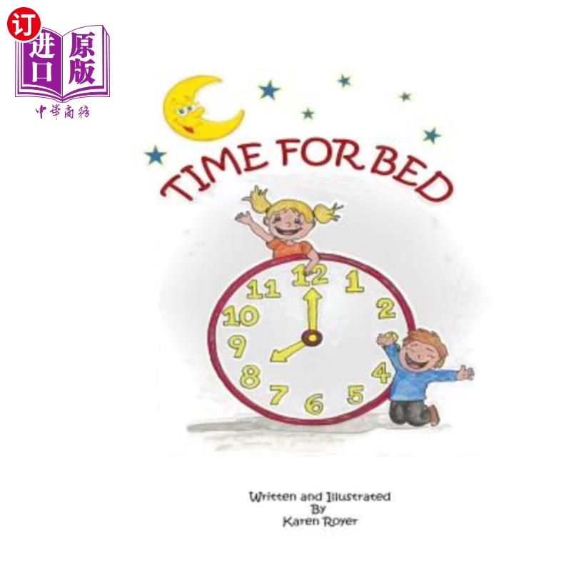 海外直订time for bed 睡觉时间