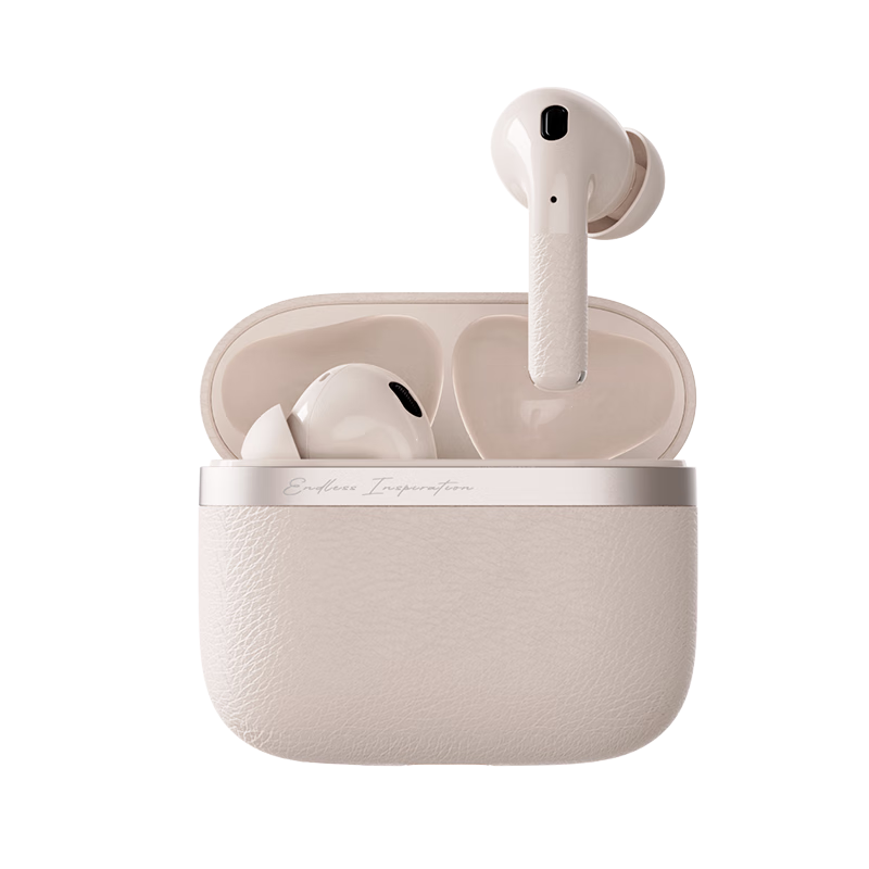 EDIFIER 漫步者 Evo Pro 入耳式真无线动圈主动降噪蓝牙耳机 迷雾粉