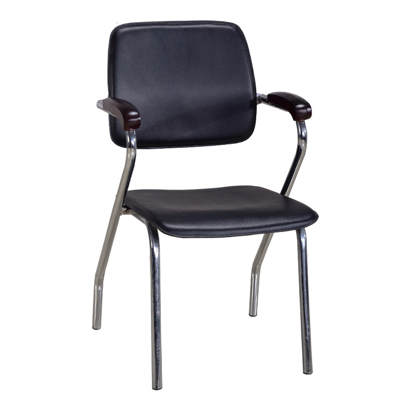 弓字椅弓形办公椅工作电脑椅弓字培训椅皮会议椅固定靠背学生椅子