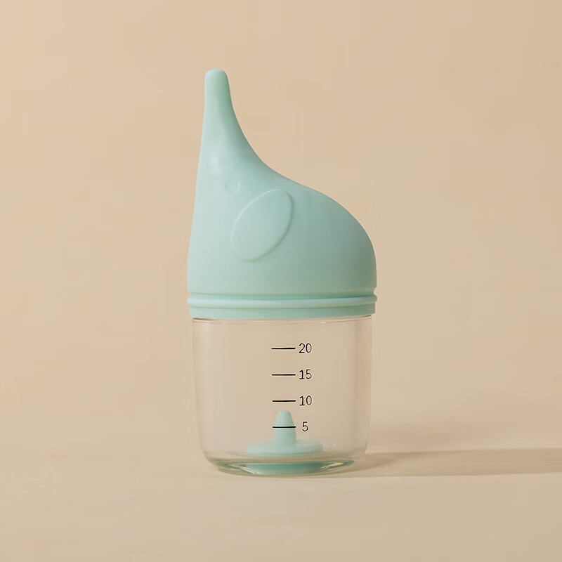 OEIN貓咪奶瓶防嗆幼貓新生寵物幼犬瓶小奶貓專用小狗狗喂奶器喂食奶嘴 小號(hào)藍(lán)色20ml(新生奶貓款)