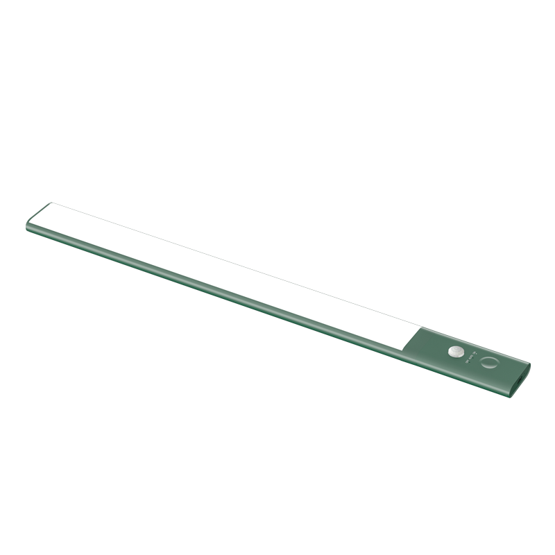 EZVALO·几光 LED智能免走线充电超薄人体感应磁吸衣柜玄关橱柜厨房小夜灯LY2-46  极光绿（双色温）