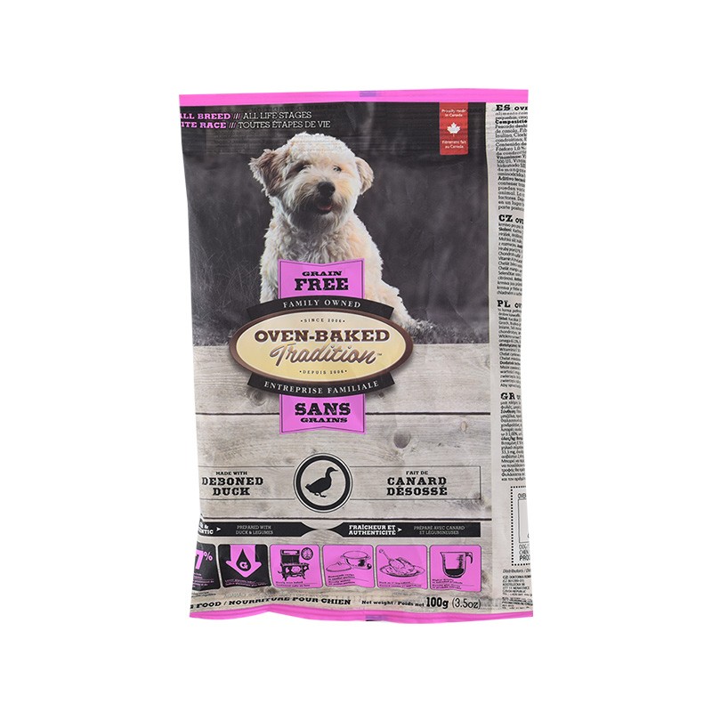 欧恩焙小型犬无谷鸭肉味狗粮试吃装100g真实使用感受,真相揭秘入手感受