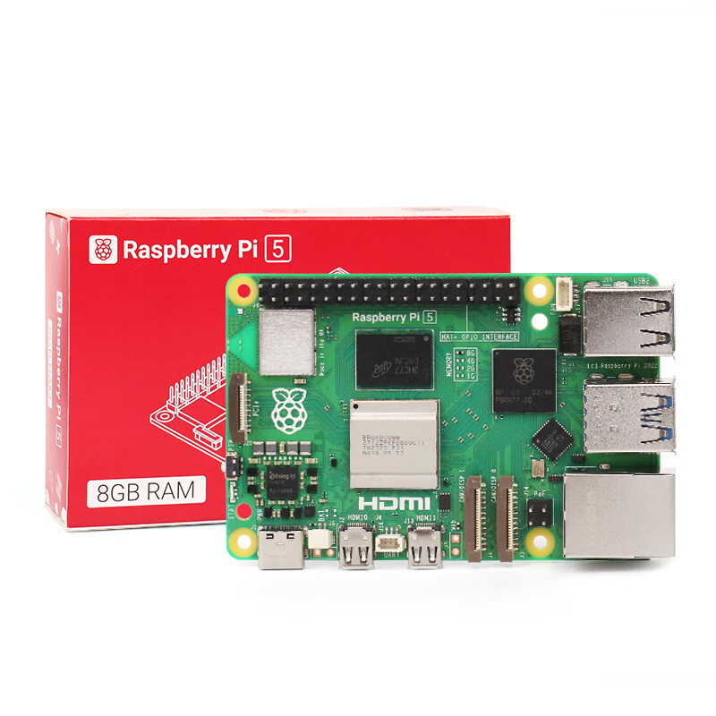 MAKEROBOT树莓派5 传感器开发套件 Raspberry Pi4B 8GB linux开发板Python编程 树莓派4B 树莓派单独主板【注意挑选型号】 树莓派3B+