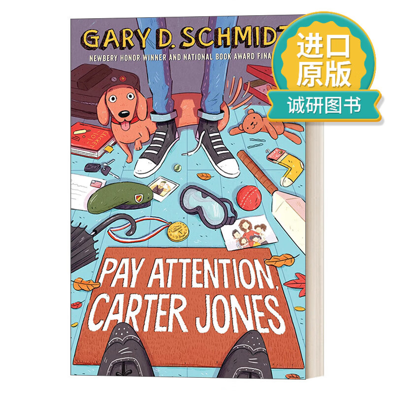 英文原版 pay attentioncarter jones 卡特,向前看 纽伯瑞奖作者加里