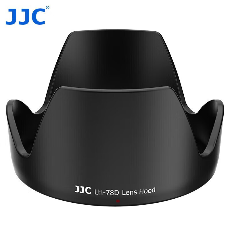 JJC 适用佳能EF-S 18-200 IS遮光罩72mm镜头EW-78D