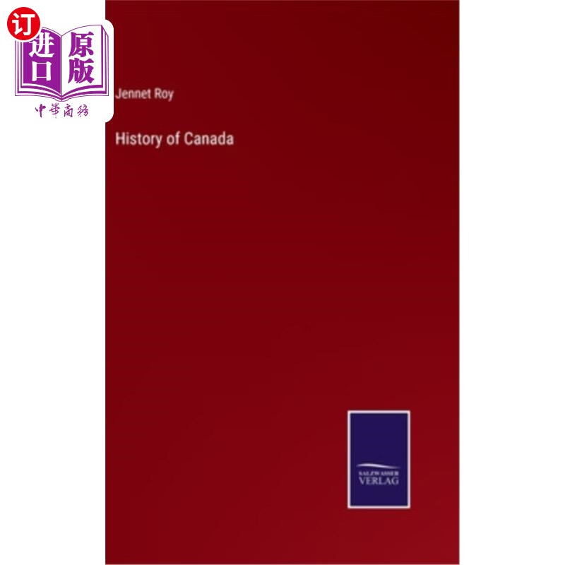 海外直订history of canada 加拿大历史