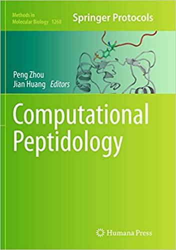 预订 高被引Computational Peptidology