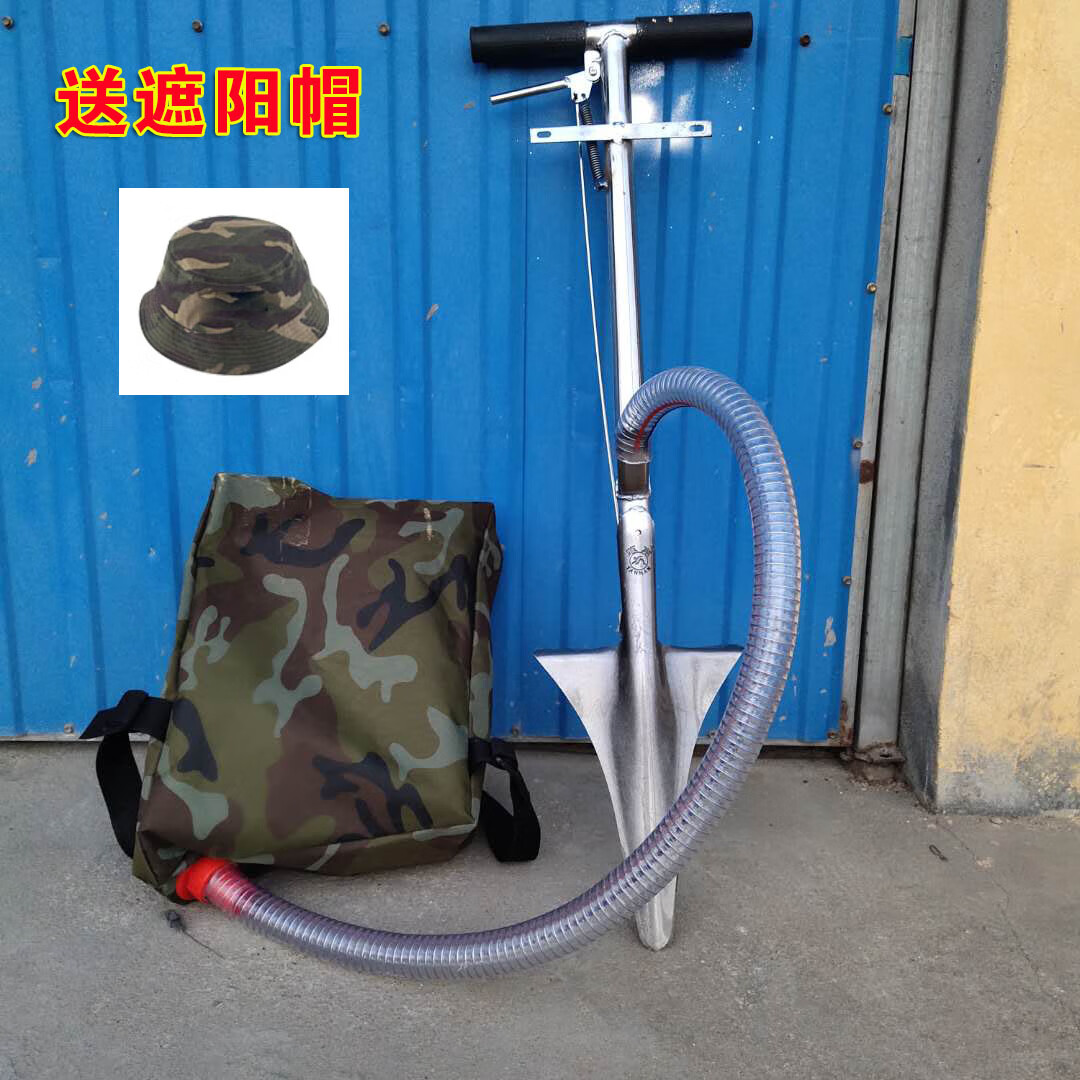 果树施肥器农用多功能撒化肥神器农业机械工具揹包式下肥料追肥枪 尖头施肥器（揹包款）带遮阳帽