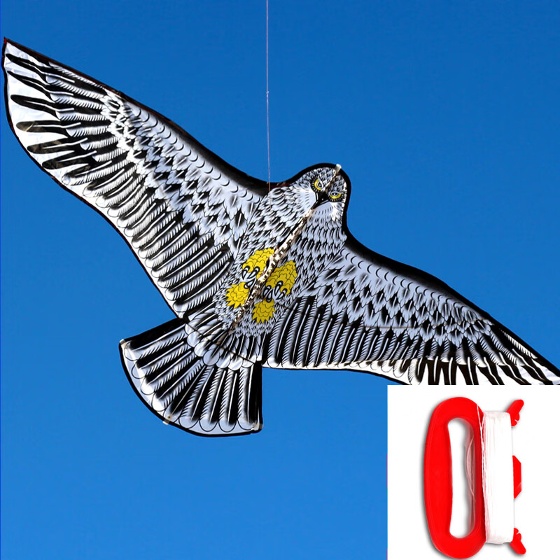 曼影(manying)风筝2023年新款老鹰风筝微风易飞大人专用儿童卡通易