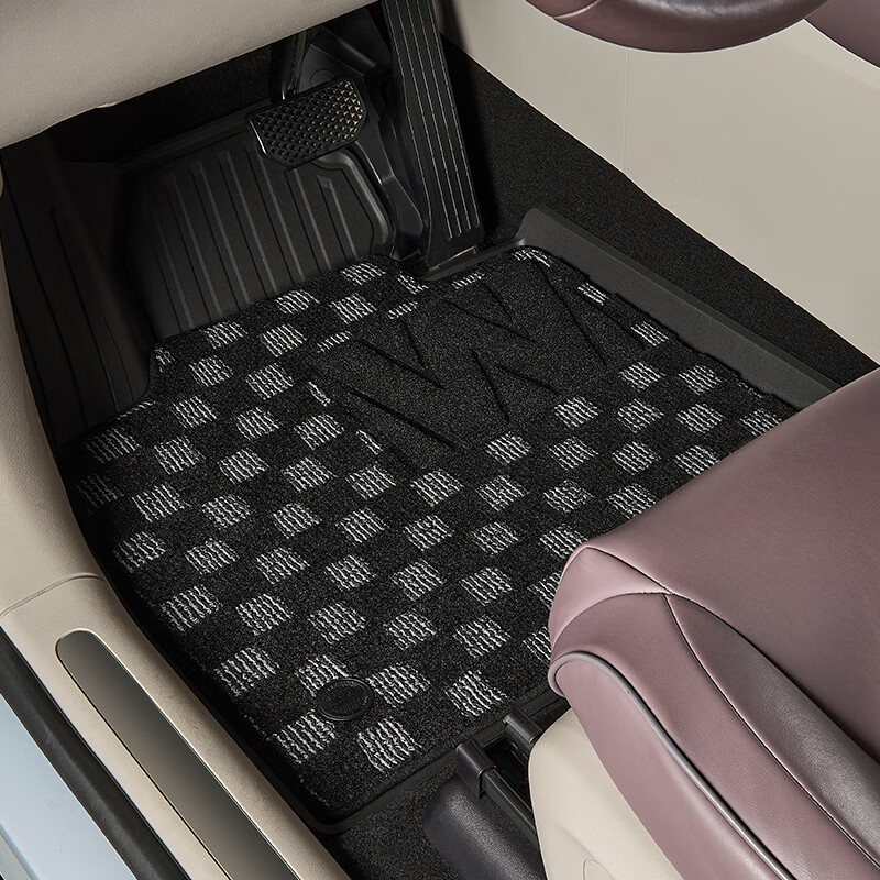 3W搭配TPE汽车脚垫-星夜时光毯齐格毯美尼斯毯面雪妮丝绒面纤逸尼龙 齐格毯面/七座车三排毯面