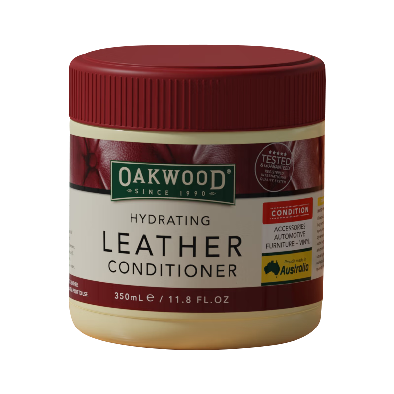 OAKWOOD澳洲进口皮革护理膏350ml 皮衣皮具保养油真皮沙发座椅清洁护理剂