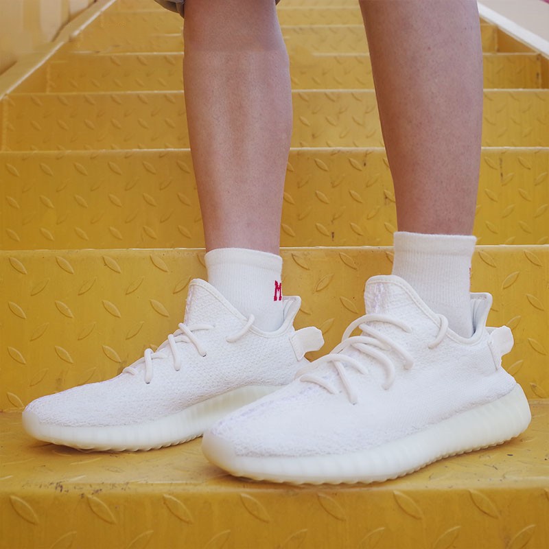 阿迪达斯(adidas)yeezy 350 v2 boost 限量侃爷椰子运动透气跑步鞋 cp