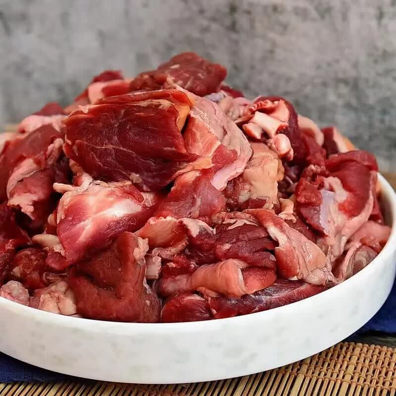 鲜七星牛肉筋头巴脑生鲜火锅食材牛肉汤材料 1斤