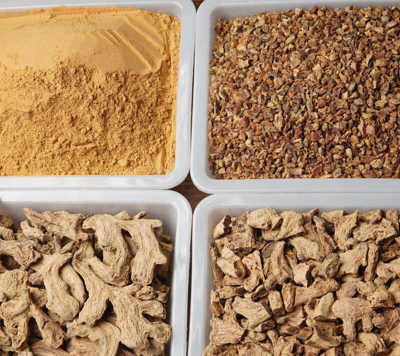 四川筠姜 古法均姜干姜黑姜 可磨粉500克 筠姜块