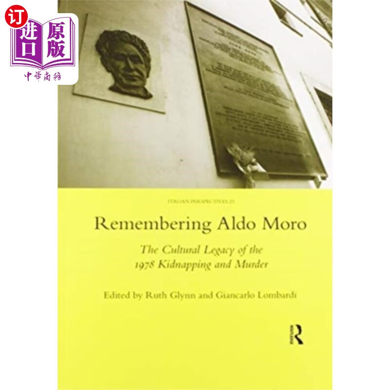 海外直订remembering aldo moro 纪念阿尔多·莫罗