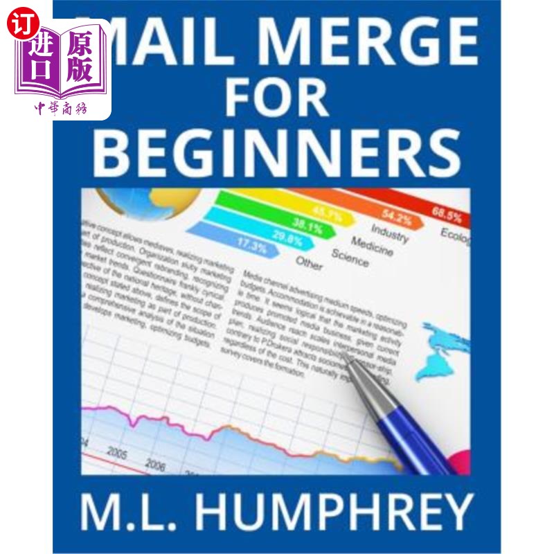 海外直订mail merge for beginners 初学者邮件合并