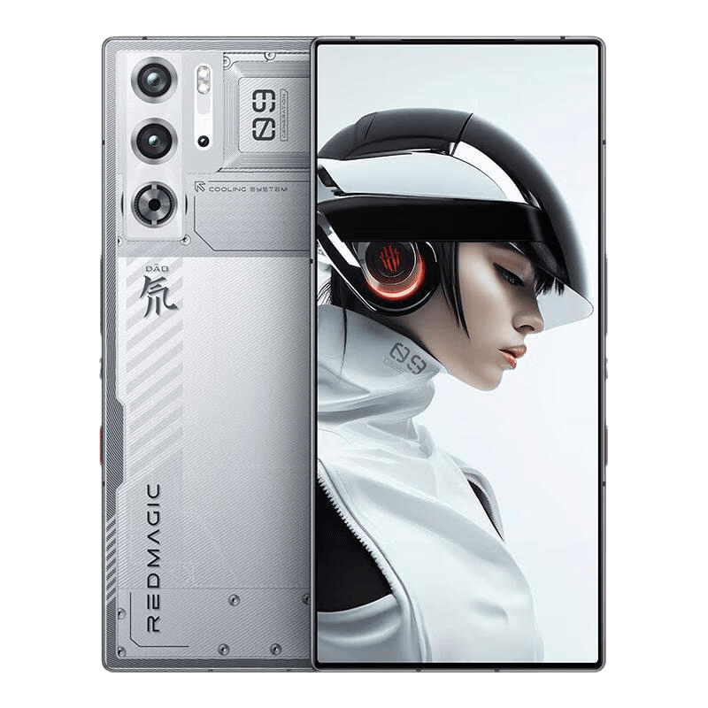 努比亚nubia 红魔9 Pro全面屏下游戏手机骁龙 8Gen3 6500mAh电池  5G电竞手机 氘锋透明银翼12GB+512GB 官方标配