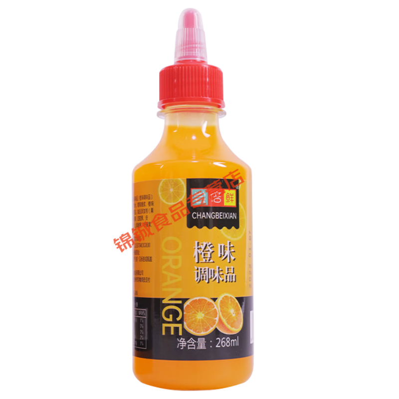 茗仟浓缩橙汁锅包肉汁浓浆橙味浓缩汁家用挤瓶装酱汁调味品 一瓶装