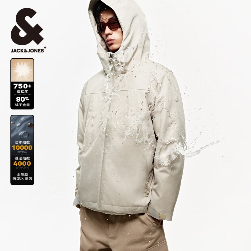 �ܿˡ���˹��JACK&JONES�������¿�ʱ�г��ٴ���ˮ��ñ���ɶ̿����޷����������޳���� C63ǳ����ɫ L 180