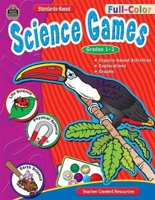 预订 full-color science games, grades 1-2