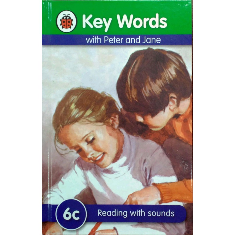 进口英文原版 key words: 6c reading with sounds 关键词:6c 大声
