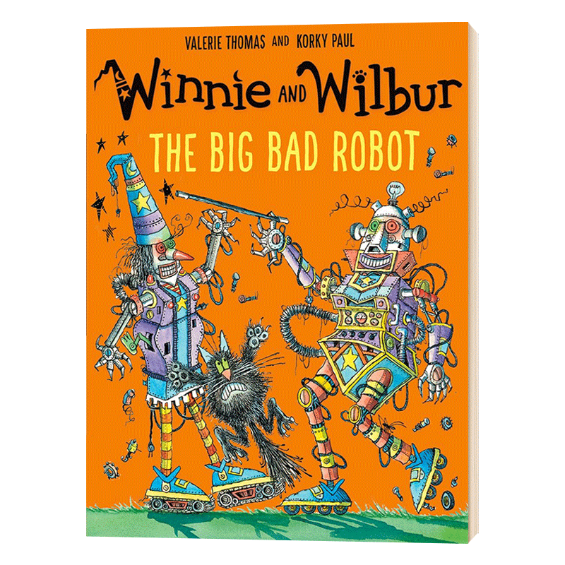 【二手书】 WINNIE & WILBUR: THE BIG BAD ROBOT 绘本 英文原版 英文版 Valerie Thomas