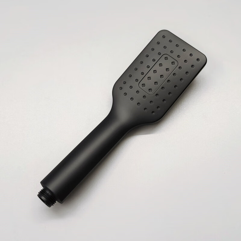 墨尘音洗澡花洒喷头方形淋浴淋蓬头浴室手持喷头黑色枪灰色顶喷淋雨 y