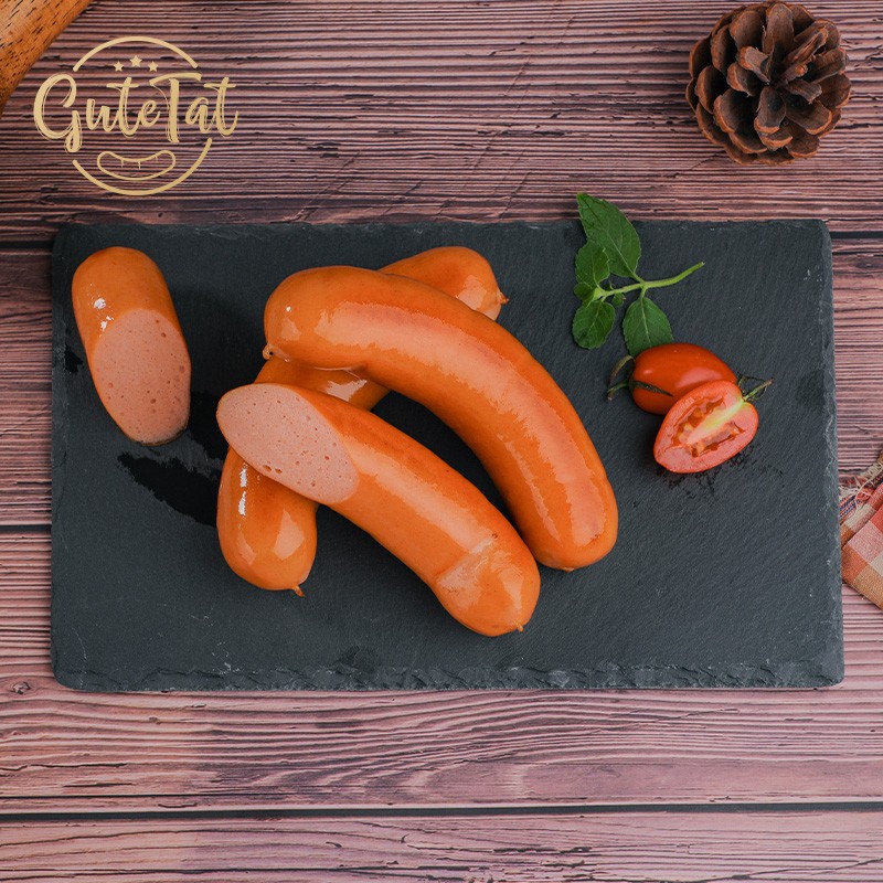 gutetat顾迪达 德国香肠蒜味猪肉肠300g西式烤肠热狗烧烤早餐肠啤酒肠