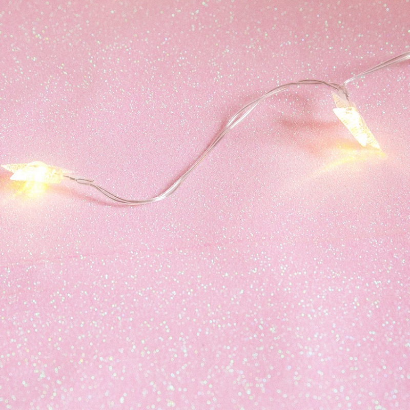 短视频背景布亮闪光圈星空布ins风拍照道具房间装饰直播反光摄影 粉色