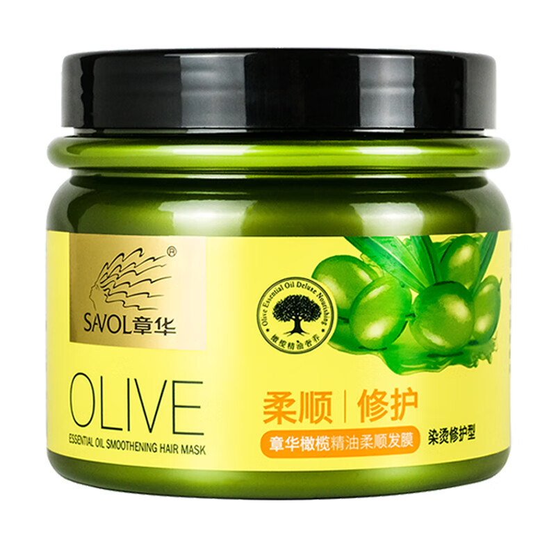 章华(savol)500ml章华橄榄精油柔顺发膜柔顺护发滋润养发顺滑护发素