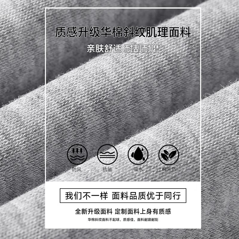 相伊恋人灰色休闲运动裤女春夏季25新款高腰宽松阔腿裤美式小个子束脚卫裤 浅灰色【加长-羊羔绒】 M 码【适合101-110斤】